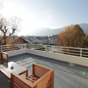  Appartement La Terrasse Du Grand-port, Joli T2 à 300m Du Lac Du Bourget